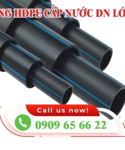 ỐNG TRƠN HDPE CẤP NƯỚC ĐƯỜNG KÍNH LỚN