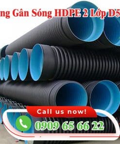 ỐNG GÂN SÓNG HDPE 2 LỚP 500SN4