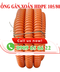 ỐNG NHỰA XOẮN HDPE 105/80