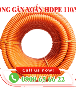 ỐNG NHỰA XOẮN HDPE 110/90