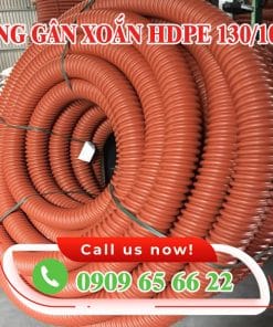 ỐNG NHỰA XOẮN HDPE 130/100