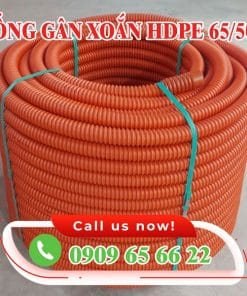 ỐNG NHỰA XOẮN HDPE 65/50