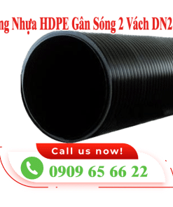 ỐNG NHỰA HDPE GÂN XOẮN 2 VÁCH DN250