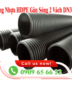 ỐNG NHỰA HDPE GÂN XOẮN 2 VÁCH DN350