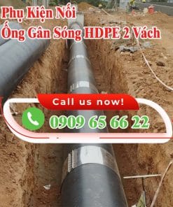 PHỤ KIỆN NỐI ỐNG NHỰA HDPE GÂN XOẮN 2 VÁCH