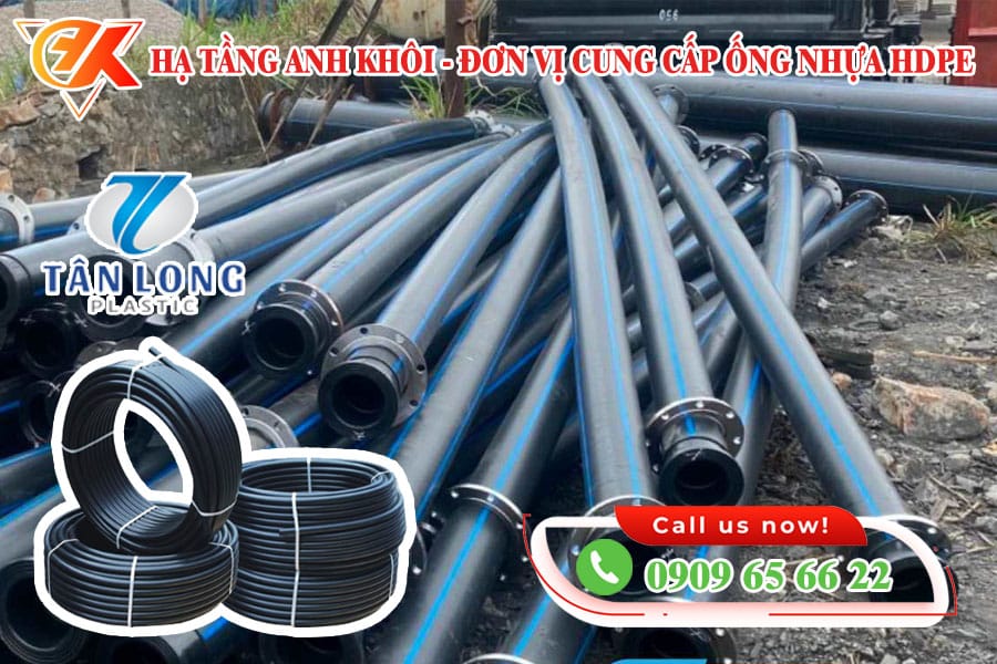Đơn vị cung cấp ống nhựa HDPE cấp thoát nước