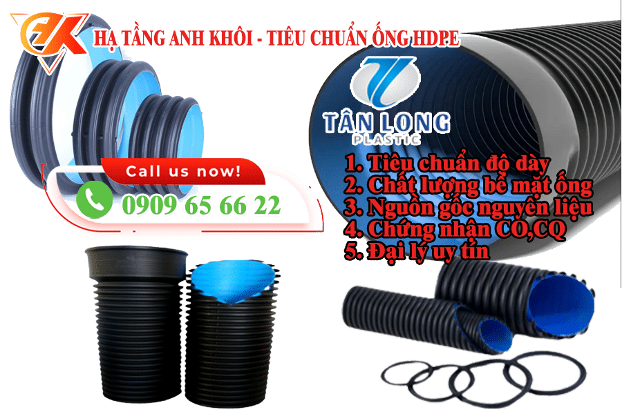 HT Anh Khôi - Các yếu tố cần khi cần mua ống HDPE tại Đơn vị uy tín